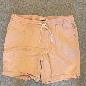 PacSun Peach Elastic Waist Shorts